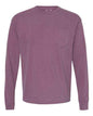 Comfort Colors 4410 - Unisex Garment-Dyed Heavyweight Long Sleeve Pocket T-Shirt