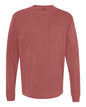 Comfort Colors 4410 - Unisex Garment-Dyed Heavyweight Long Sleeve Pocket T-Shirt - Brick