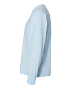Comfort Colors 4410 - Unisex Garment-Dyed Heavyweight Long Sleeve Pocket T-Shirt - Chambray