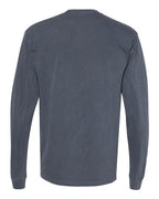 Comfort Colors 4410 - Unisex Garment-Dyed Heavyweight Long Sleeve Pocket T-Shirt - Denim