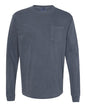 Comfort Colors 4410 - Unisex Garment-Dyed Heavyweight Long Sleeve Pocket T-Shirt - Denim