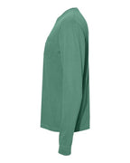 Comfort Colors 4410 - Unisex Garment-Dyed Heavyweight Long Sleeve Pocket T-Shirt - Light Green