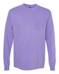 Comfort Colors 4410 - Unisex Garment-Dyed Heavyweight Long Sleeve Pocket T-Shirt - Violet