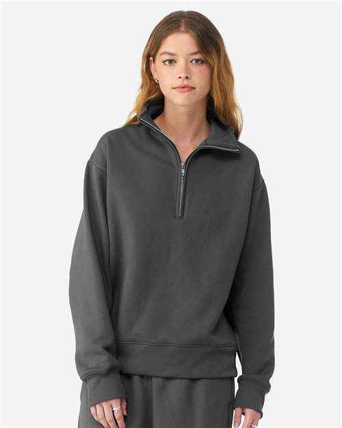 BELLA + CANVAS 4740 - Unisex 10 oz Quarter-Zip Pullover Sweatshirt