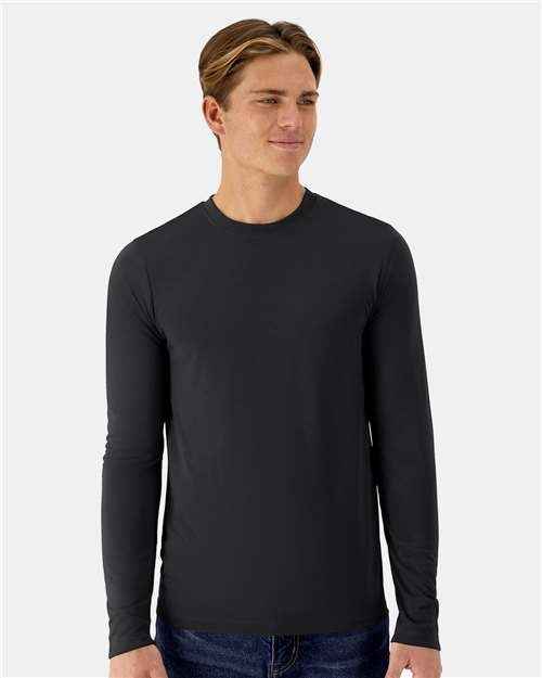 Hanes 484L - Unisex Cool DRI® Cotton Touch Long Sleeve T-Shirt