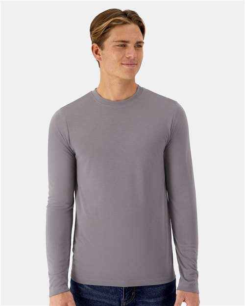 Hanes 484L - Unisex Cool DRI® Cotton Touch Long Sleeve T-Shirt