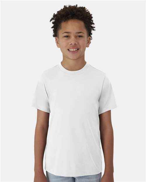 Hanes 484Y - Youth Cool DRI® Cotton Touch T-Shirt