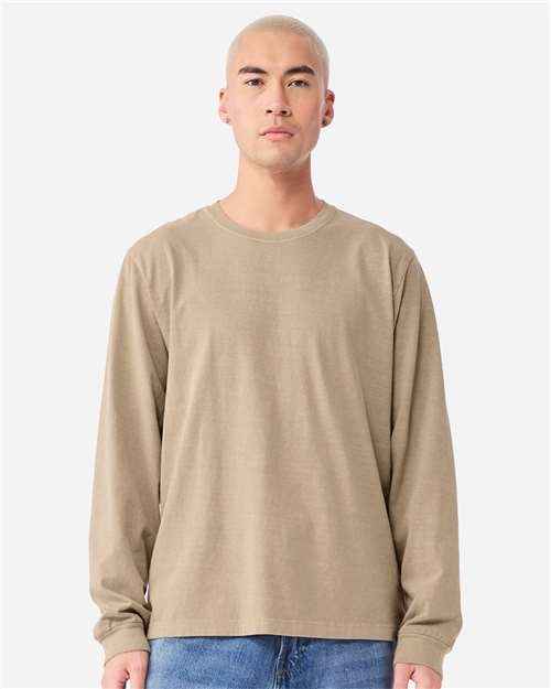 BELLA + CANVAS 4851GD - Unisex Heavyweight Garment-Dyed Long Sleeve Tee