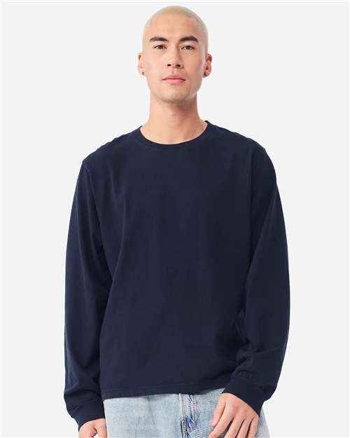 BELLA + CANVAS 4851GD - Unisex Heavyweight Garment-Dyed Long Sleeve Tee