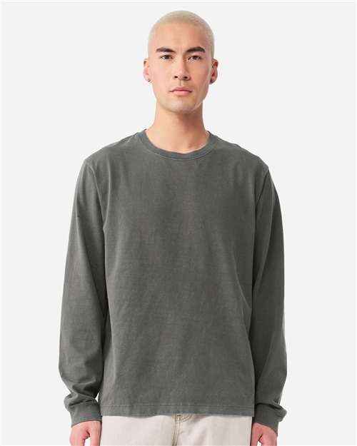 BELLA + CANVAS 4851GD - Unisex Heavyweight Garment-Dyed Long Sleeve Tee