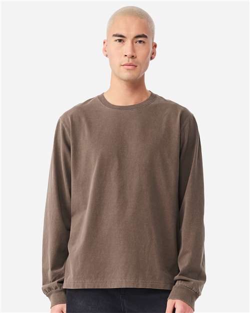 BELLA + CANVAS 4851GD - Unisex Heavyweight Garment-Dyed Long Sleeve Tee BELLA + CANVAS