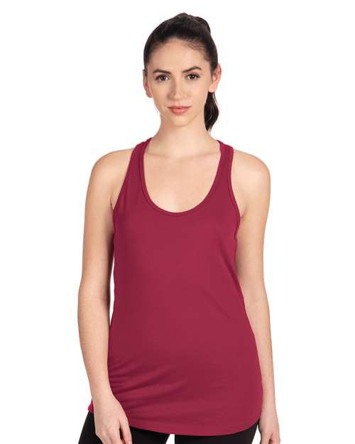 Next Level 1533 - Women's Ideal Racerback Tank - Cardinal