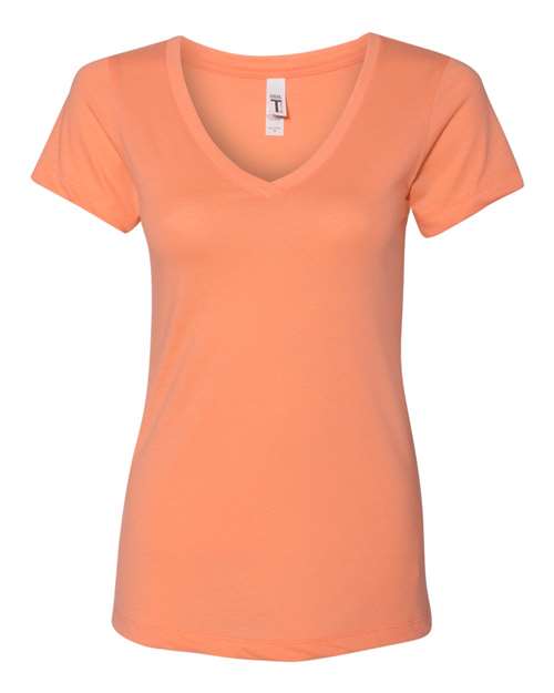 Next Level 1540 - Women's Ideal V-Neck T-Shirt - Light Orange