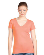 Next Level 1540 - Women's Ideal V-Neck T-Shirt - Light Orange