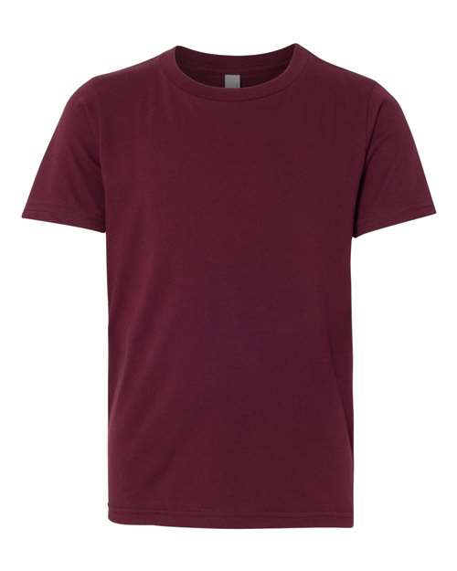 Next Level 3310 - Youth Cotton T-Shirt - Maroon