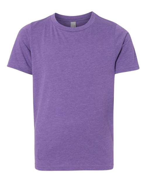 Next Level 3312 - Youth CVC T-Shirt - Purple Rush