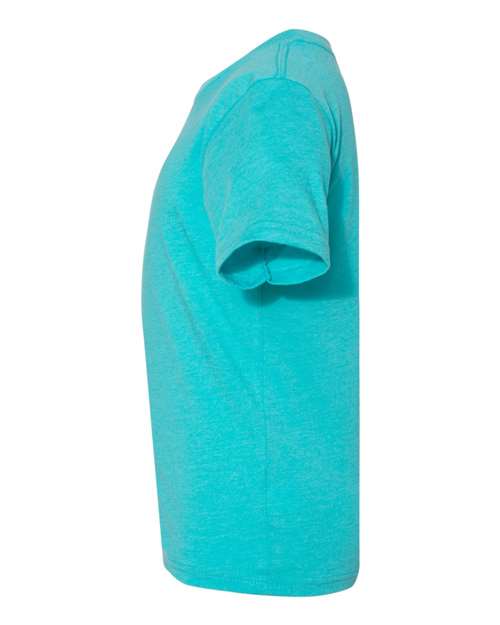 Next Level 3312 - Youth CVC T-Shirt - Tahiti Blue