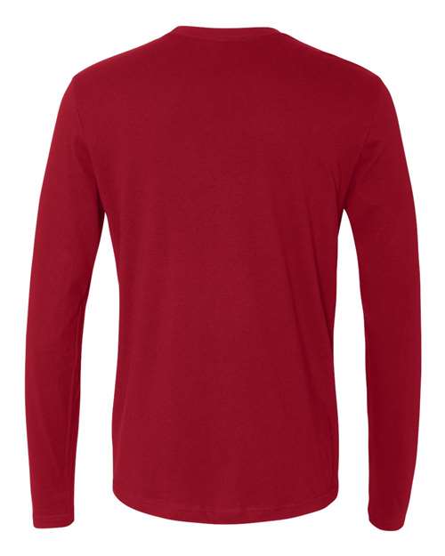 Next Level 3601 - Unisex Cotton Long Sleeve T-Shirt - Cardinal