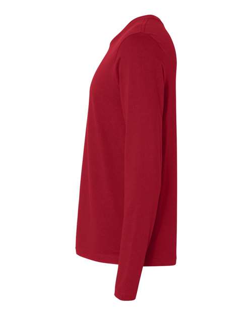 Next Level 3601 - Unisex Cotton Long Sleeve T-Shirt - Cardinal