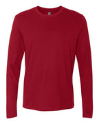 Next Level 3601 - Unisex Cotton Long Sleeve T-Shirt - Cardinal