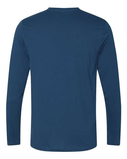 Next Level 3601 - Unisex Cotton Long Sleeve T-Shirt - Cool Blue