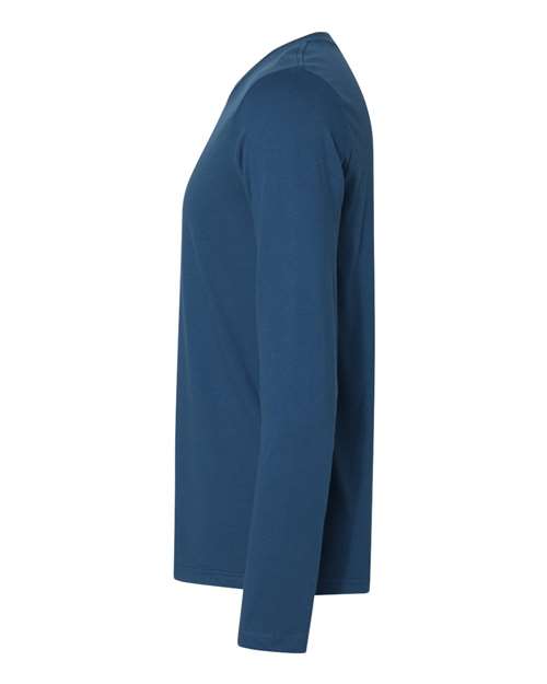Next Level 3601 - Unisex Cotton Long Sleeve T-Shirt - Cool Blue