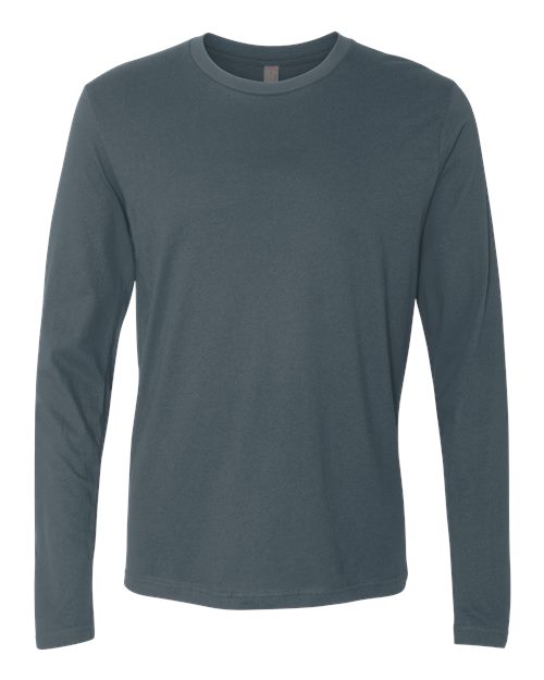 Next Level 3601 - Unisex Cotton Long Sleeve T-Shirt - Indigo
