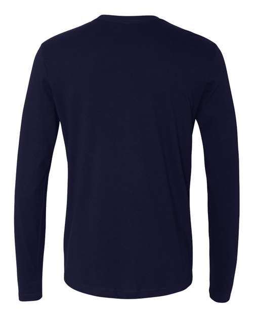 Next Level 3601 - Unisex Cotton Long Sleeve T-Shirt - Midnight Navy