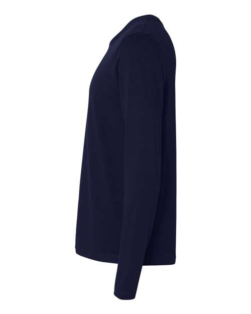 Next Level 3601 - Unisex Cotton Long Sleeve T-Shirt - Midnight Navy