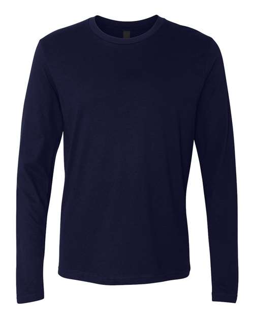 Next Level 3601 - Unisex Cotton Long Sleeve T-Shirt - Midnight Navy