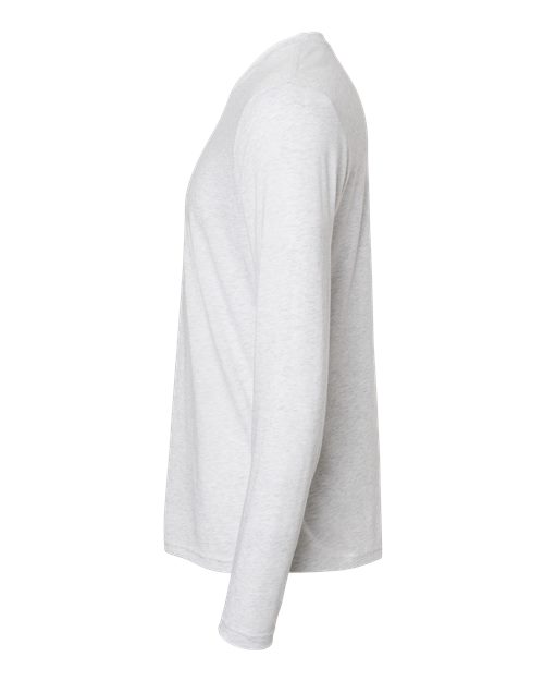 Next Level 6071 - Men's Triblend Long Sleeve T-Shirt - Heather White