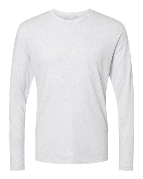 Next Level 6071 - Men's Triblend Long Sleeve T-Shirt - Heather White
