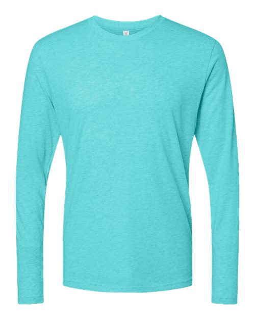 Next Level 6071 - Men's Triblend Long Sleeve T-Shirt - Tahiti Blue