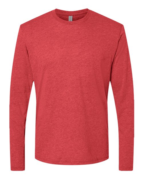 Next Level 6071 - Men's Triblend Long Sleeve T-Shirt - Vintage Red