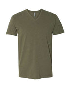 Next Level 6240 - Men's CVC V-Neck T-Shirt - Military Green