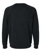 Next Level 9000 - Unisex Laguna Raglan Crewneck Sweatshirt - Black