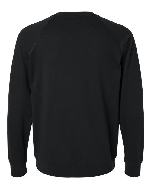 Next Level 9000 - Unisex Laguna Raglan Crewneck Sweatshirt - Black