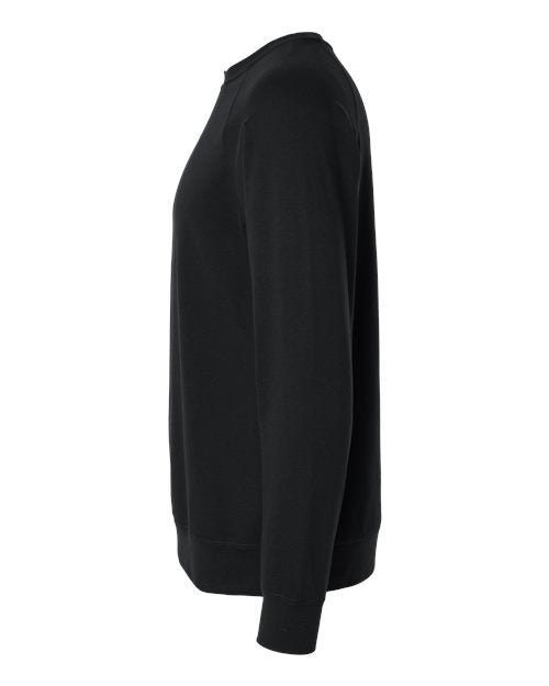 Next Level 9000 - Unisex Laguna Raglan Crewneck Sweatshirt - Black