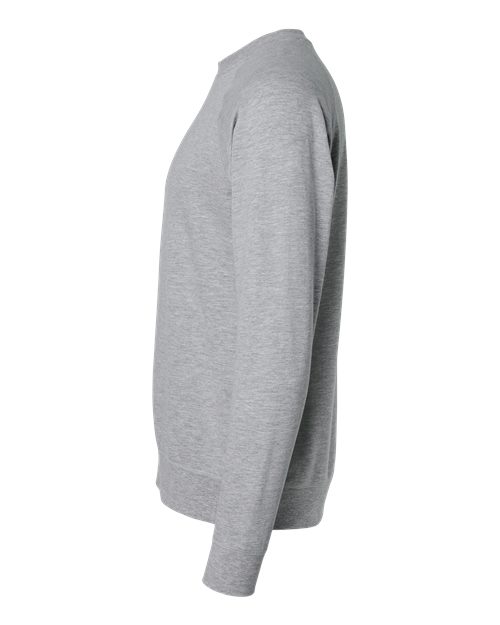 Next Level 9000 - Unisex Laguna Raglan Crewneck Sweatshirt - Heather Grey