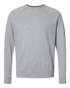 Next Level 9000 - Unisex Laguna Raglan Crewneck Sweatshirt - Heather Grey