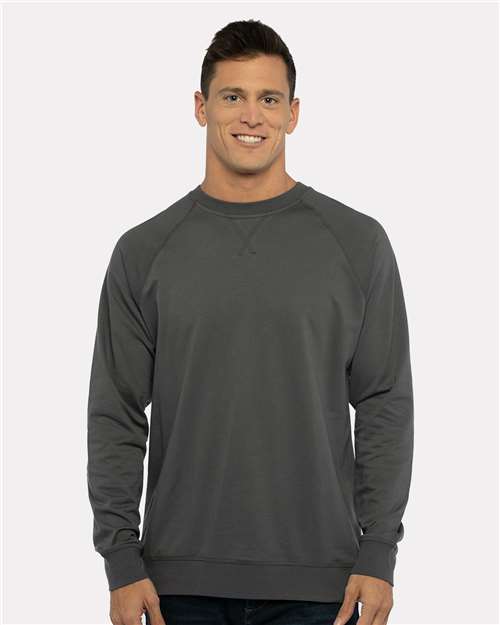 Next Level 9000 - Unisex Laguna Raglan Crewneck Sweatshirt - Heavy Metal