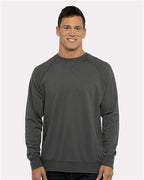Next Level 9000 - Unisex Laguna Raglan Crewneck Sweatshirt - Heavy Metal