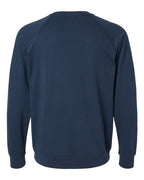 Next Level 9000 - Unisex Laguna Raglan Crewneck Sweatshirt - Midnight Navy