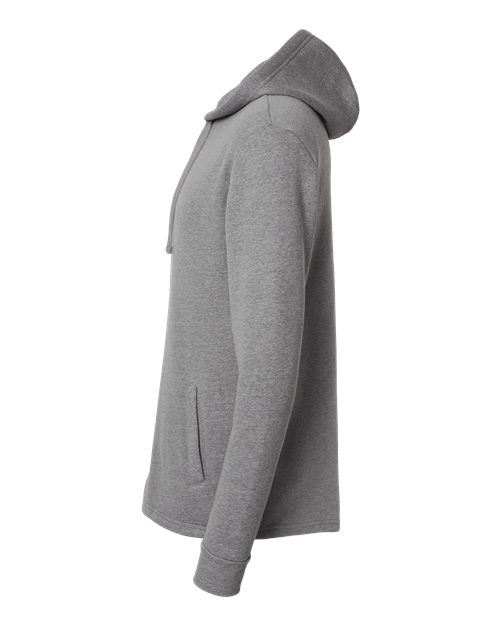 Next Level 9300 - Unisex Malibu Welt Pocket Hoodie Sweatshirt - Heather Grey