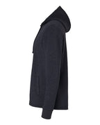 Next Level 9300 - Unisex Malibu Welt Pocket Hoodie Sweatshirt - Heather Midnight Navy