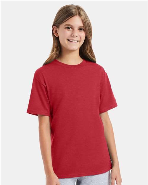 Hanes 498Y - Youth Perfect-T T-Shirt Hanes