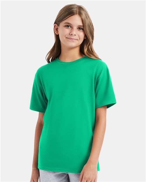 Hanes 498Y - Youth Perfect-T T-Shirt Hanes