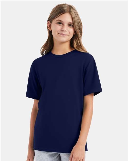 Hanes 498Y - Youth Perfect-T T-Shirt Hanes