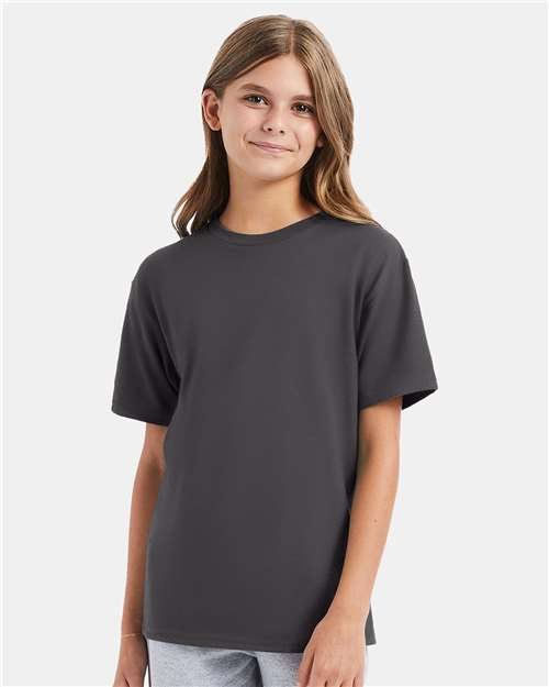 Hanes 498Y - Youth Perfect-T T-Shirt Hanes