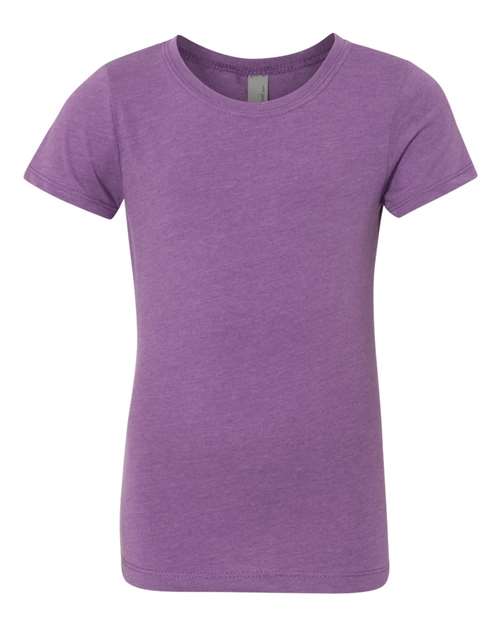 Next Level 3712 - Girls CVC Princess T-Shirt - Purple Berry